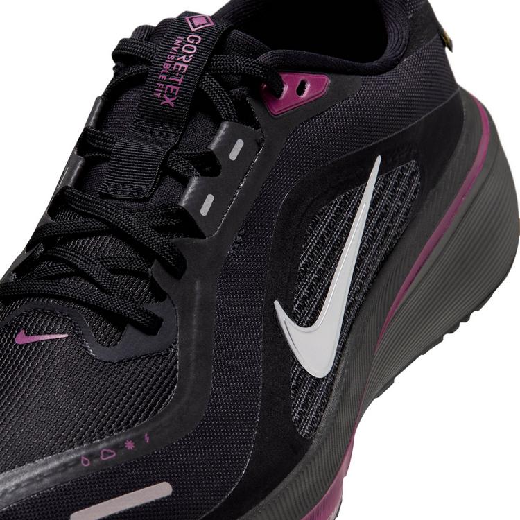 Nike Nike AIR ZOOM PEGASUS 42 GORE-TEX Laufschuhe Damen - black-metallic silver-true berry - 4 | SportScheck