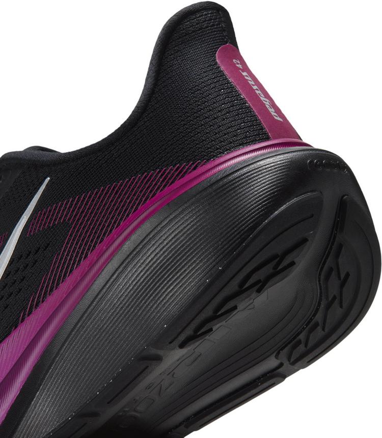 Nike Nike Pegasus 42 Laufschuhe Damen - black-metallic silver-vivid purple - 5 | SportScheck