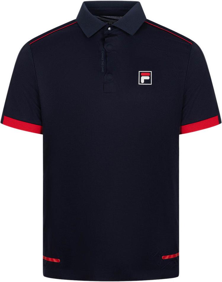FILA FILA Tennis Polo Herren - -tcx maritime blue - 0 | SportScheck
