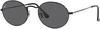 RAY-BAN OVAL Brille - black