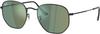 RAY-BAN HEXAGONAL Brille - black