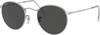 RAY-BAN ROUND METAL Brille - silver