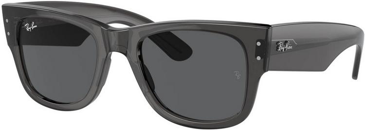 RAY-BAN RAY-BAN MEGA WAYFARER Brille - transparent black - 0 | SportScheck
