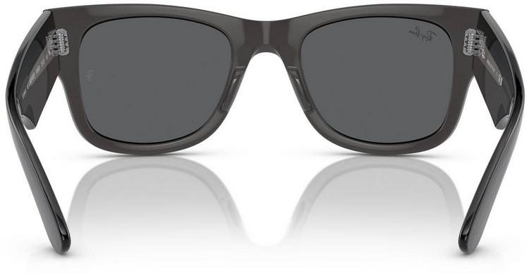 RAY-BAN RAY-BAN MEGA WAYFARER Brille - transparent black - 1 | SportScheck