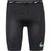 Nike STRIDE Lauftights Herren - black-illusion green-reflective sil