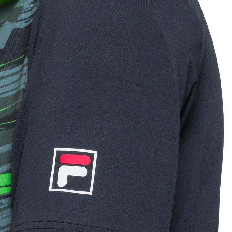 FILA FILA Tennisshirt Herren - neon green-black - 0 | SportScheck