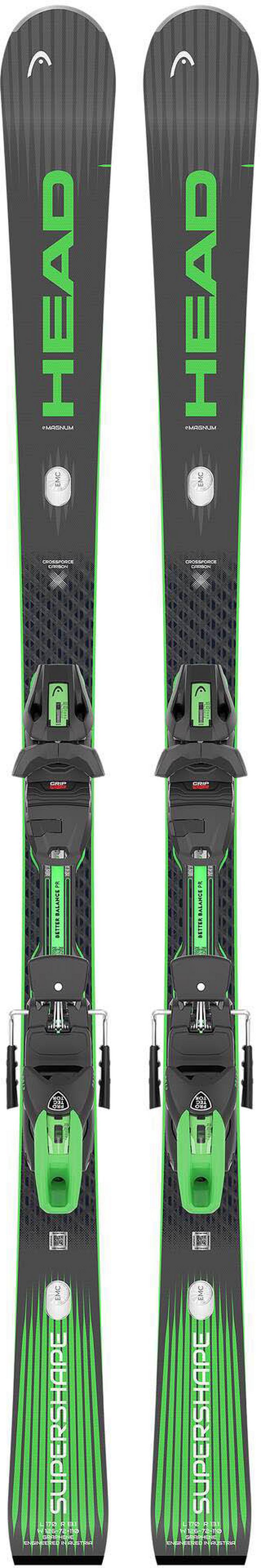 HEAD HEAD All-Mountain Ski Herren - ANTHRACITE/GREEN - 0 | SportScheck
