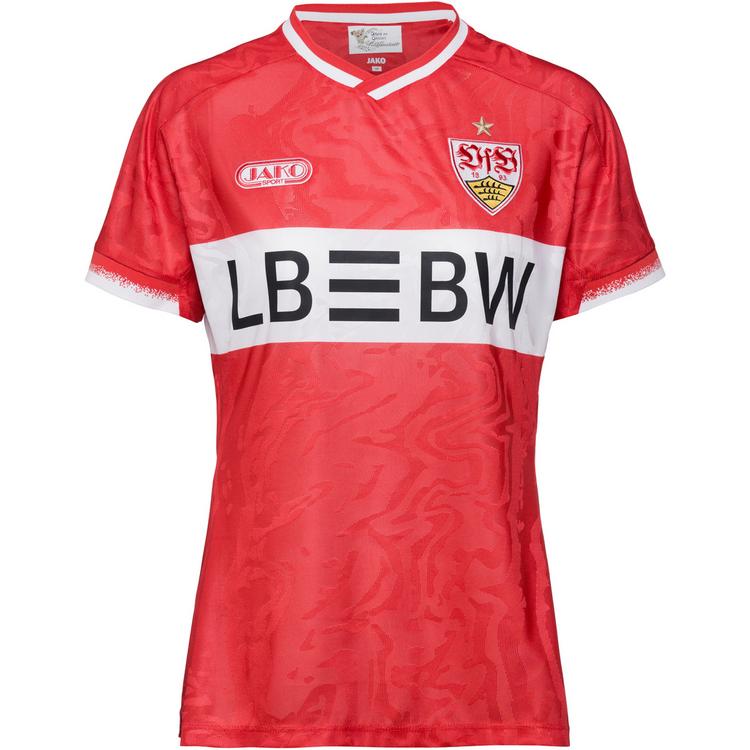 JAKO JAKO VfB Stuttgart 26-27 Away Teamtrikot Damen - sportrot - 0 | SportScheck