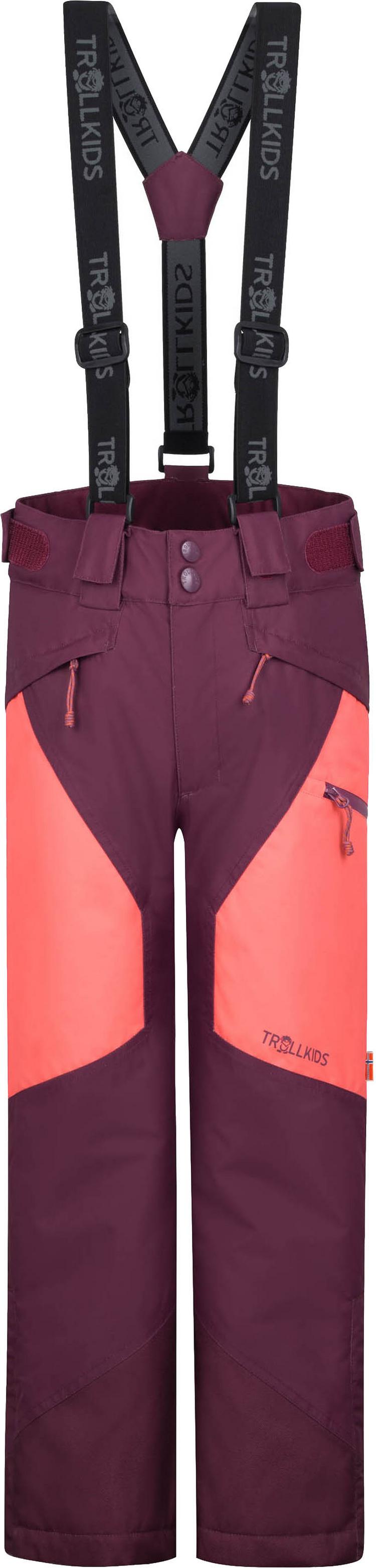 Trollkids Trollkids Kongsberg Skihose Kinder - deep ruby-pink salmon - 0 | SportScheck