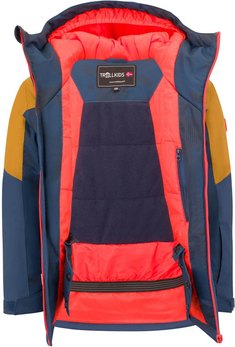 Trollkids Trollkids Lifjell Skijacke Kinder - bronze-mystic blue - 0 | SportScheck