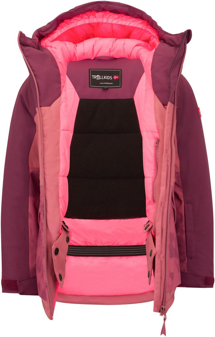 Trollkids Trollkids Lifjell Skijacke M&auml;dchen - frozen berry-deep ruby - 0 | SportScheck