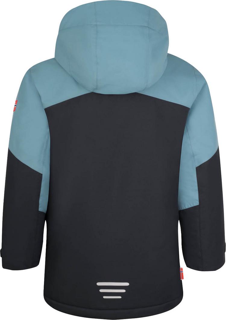 Trollkids Trollkids Kongsberg Skijacke Kinder - steel blue-black-mango - 0 | SportScheck