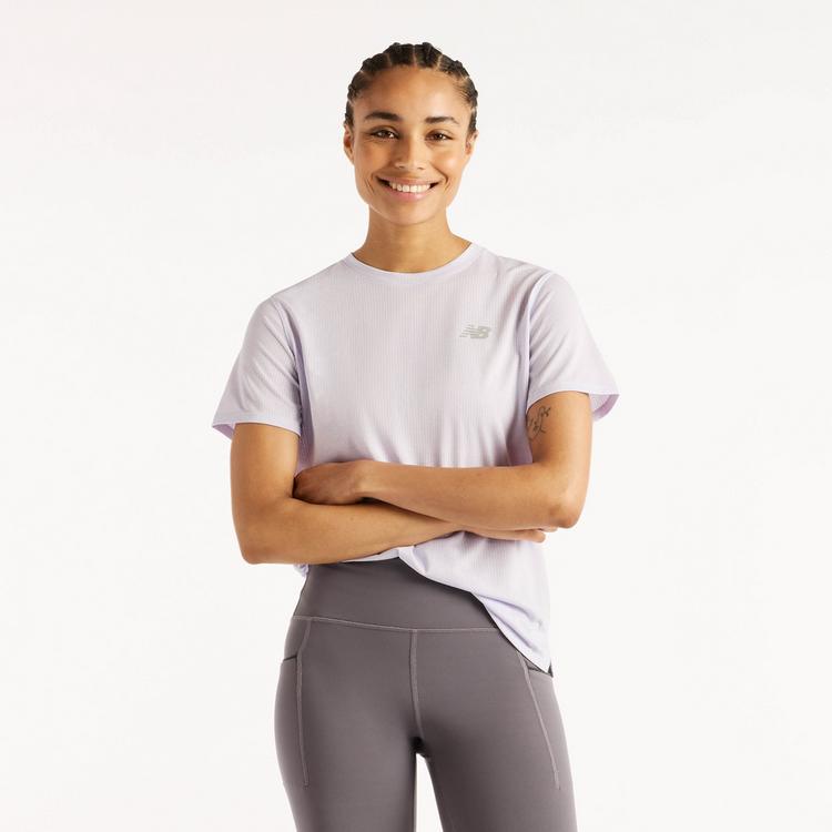 NEW BALANCE NEW BALANCE Athletics T-Shirt Funktionsshirt Damen - purple - 0 | SportScheck