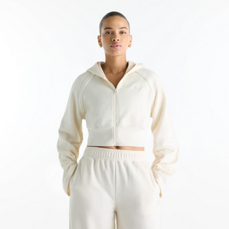 NEW BALANCE NEW BALANCE Sweatjacke Damen - linen - 0 | SportScheck