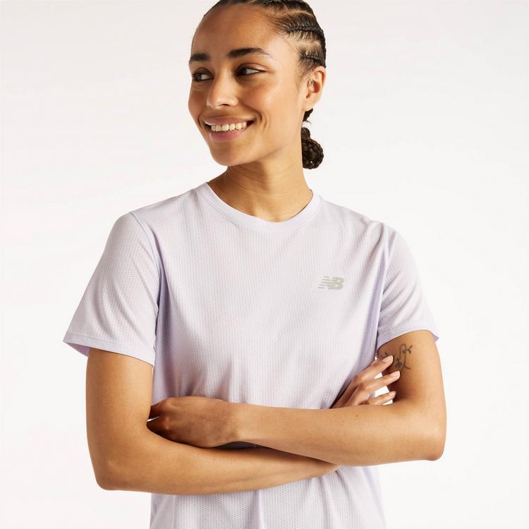 NEW BALANCE NEW BALANCE Athletics T-Shirt Funktionsshirt Damen - purple - 3 | SportScheck
