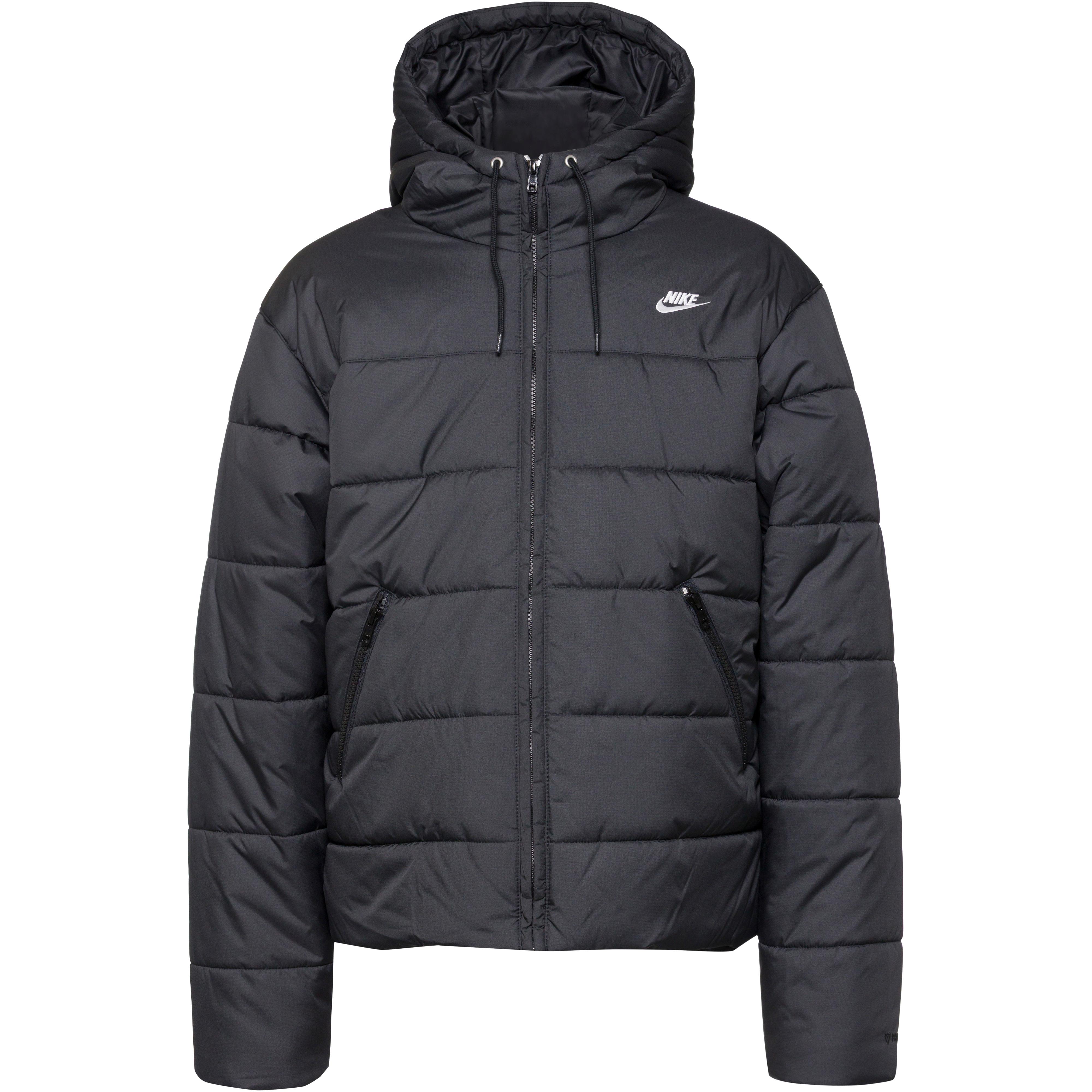 Nike Herren Schwarz Steppjacke - Größe Mittel