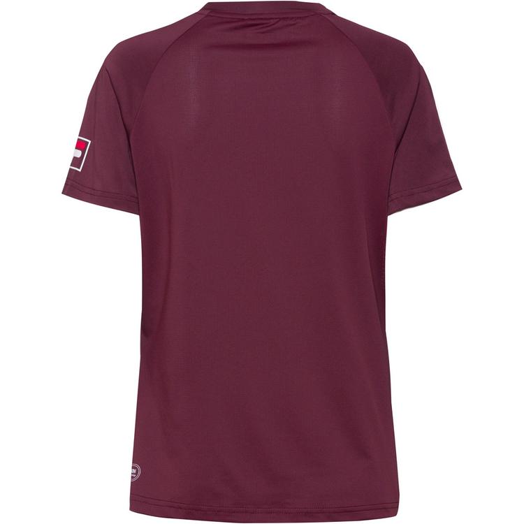 FILA FILA Tennisshirt Damen - bordeaux - 0 | SportScheck