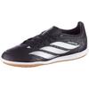 adidas PREDATOR CLUB IN SALA Fu&szlig;ballschuhe Kinder - cblack-silvmt-pulmin