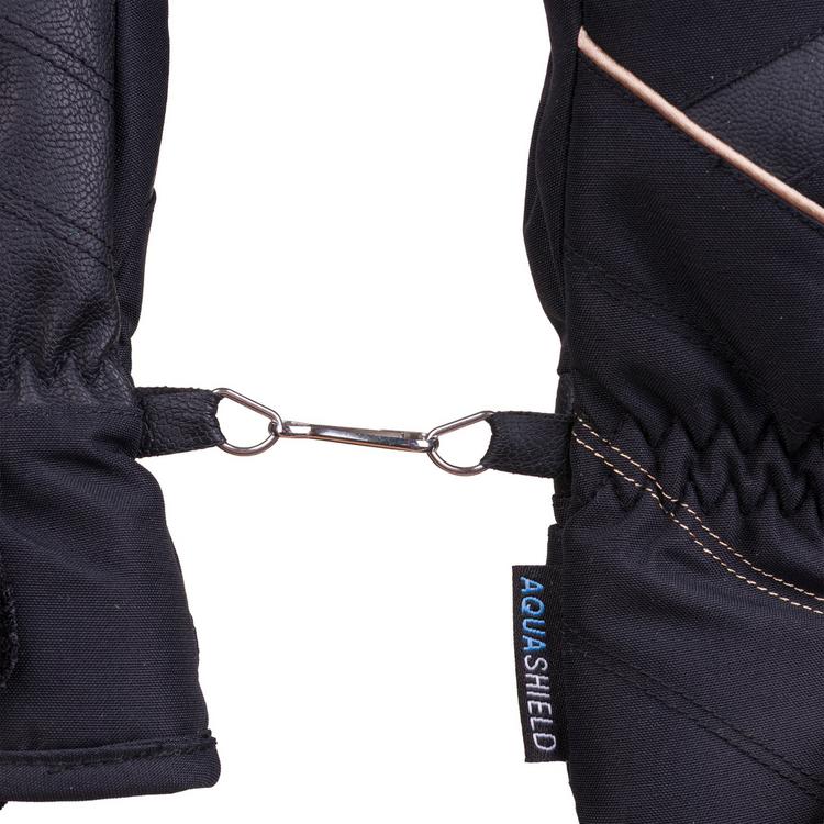 Ziener Ziener KARION Handschuh Damen - black.gold art - 0 | SportScheck