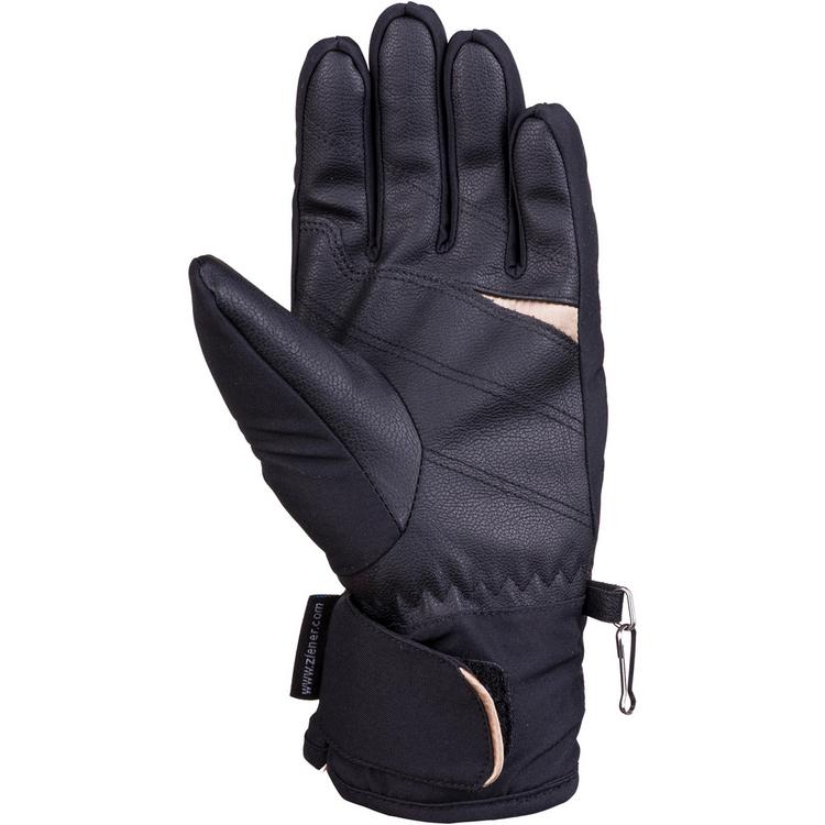Ziener Ziener KARION Handschuh Damen - black.gold art - 0 | SportScheck