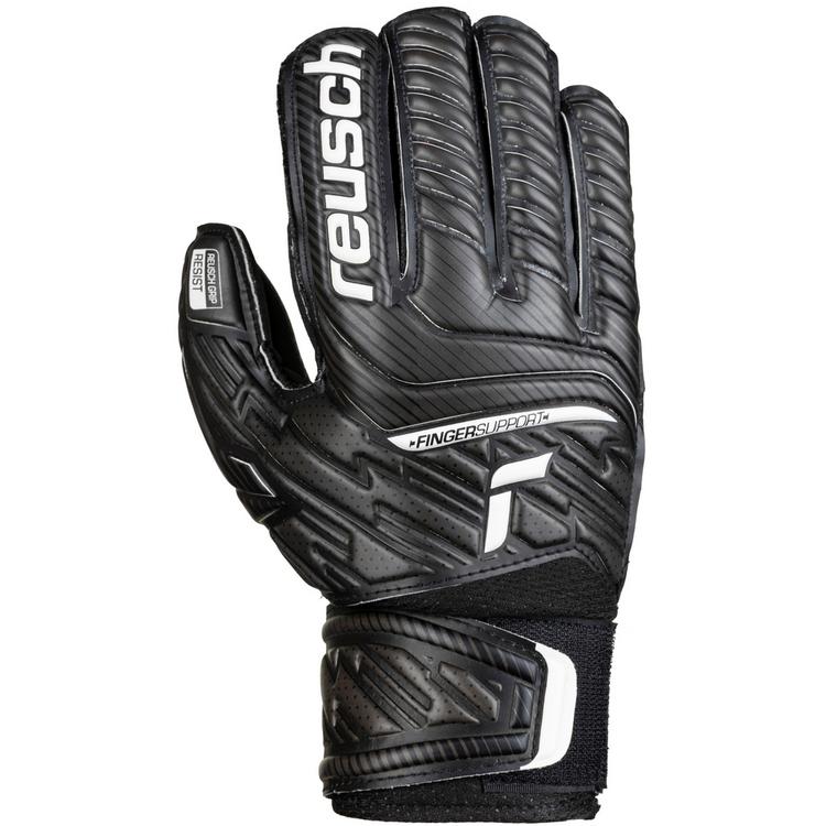 Reusch Reusch Attrakt Resist Finger Support Torwarthandschuhe Kinder - black - 0 | SportScheck