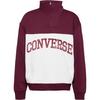 CONVERSE Sweatshirt Herren - deep boredeux-converse egret