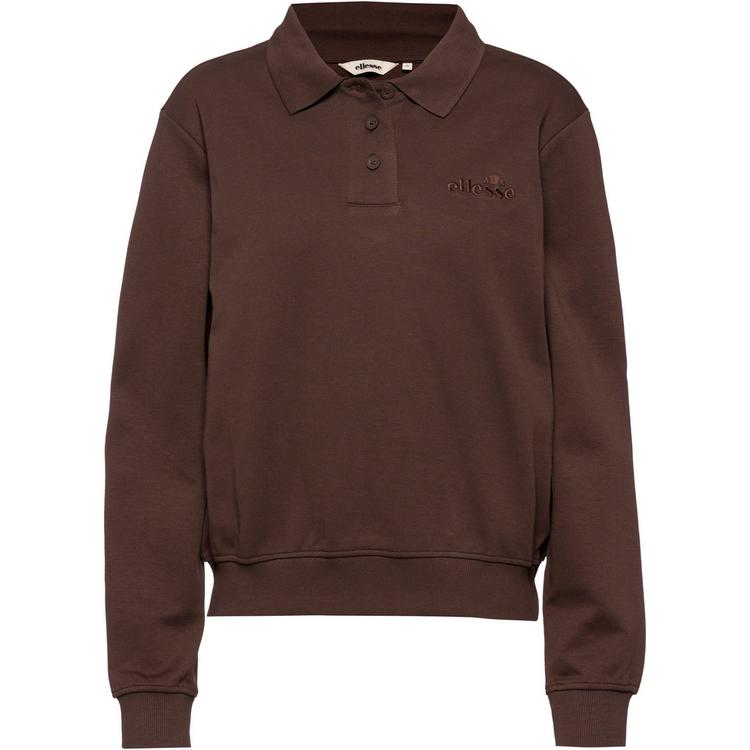 Ellesse Ellesse Pololangarmshirt Damen - hot fudge - 0 | SportScheck