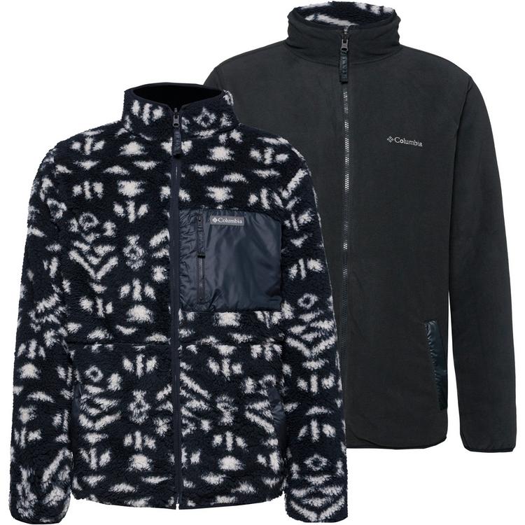 Columbia Columbia Winter Pass Wendejacke Herren - black geostripe tonal-black - 0 | SportScheck
