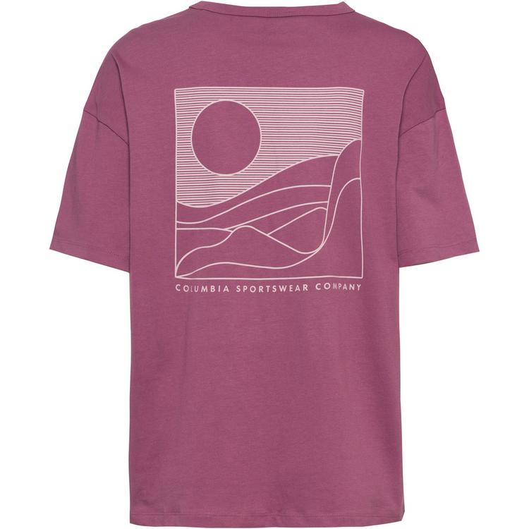 Columbia Columbia T-Shirt Damen - antique mauve-linear hillscape - 0 | SportScheck