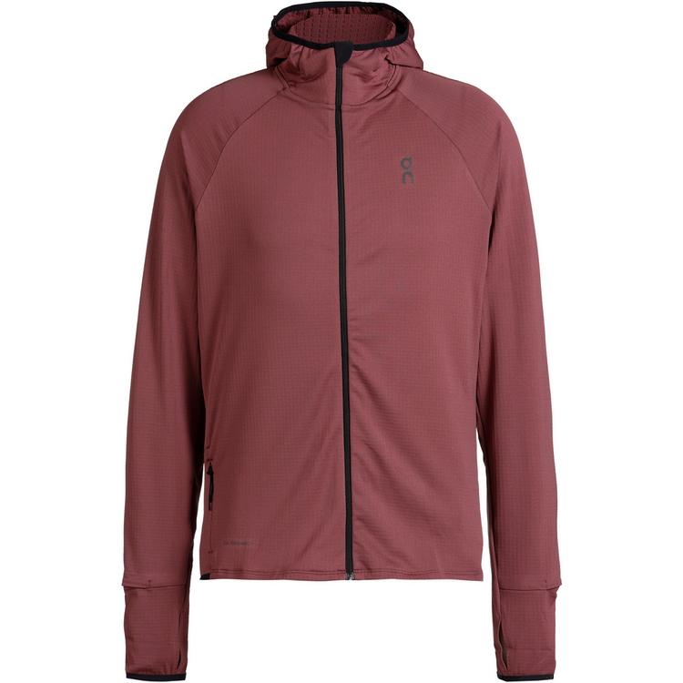 On On Climate Zip Hoodie Laufhoodie Herren - barberry - 0 | SportScheck