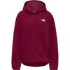 The North Face OXARA Fleecehoodie Damen - burgundy crush