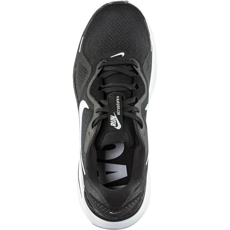 Nike Nike STRUCTURE 26 Laufschuhe Herren - black-white-cool grey-metallic silv - 0 | SportScheck