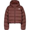 NEW BALANCE Boston Kapuzenjacke Damen - brown