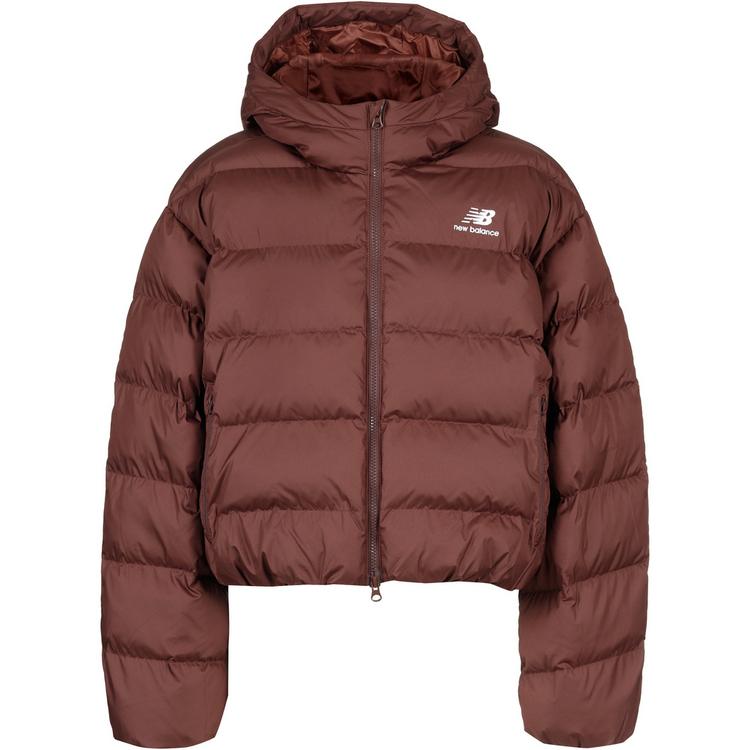 NEW BALANCE NEW BALANCE Boston Kapuzenjacke Damen - brown - 0 | SportScheck