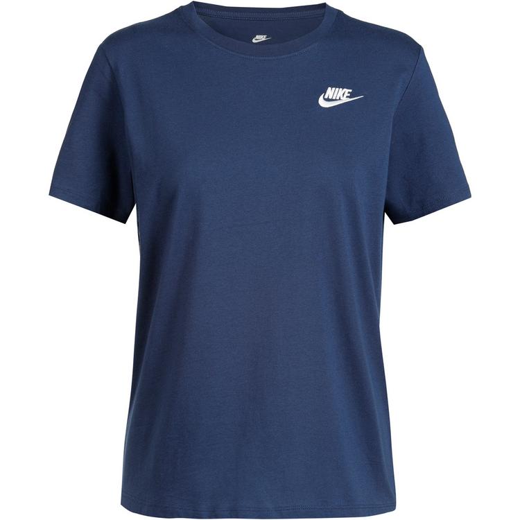 Nike Nike Club T-Shirt Damen - midnight navy-sail - 0 | SportScheck