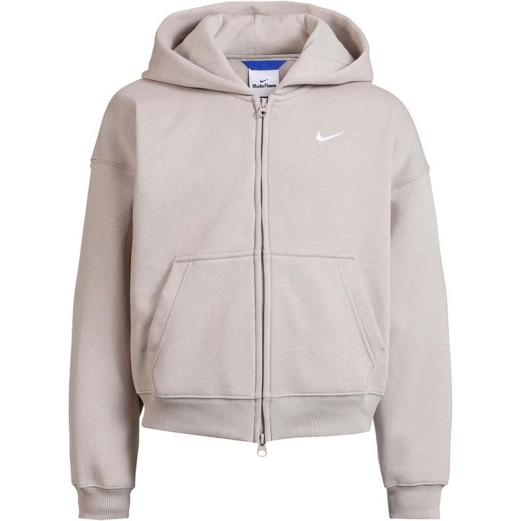 Nike Nike NSW Studio Fleece Sweatjacke Kinder - moon particle-white - 0 | SportScheck