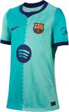 Nike FC Barcelona 26-27 3RD Teamtrikot Kinder - green frost-green frost-loyal blue