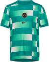 Nike Kylian Mbappe Funktionsshirt Kinder - rio teal-elemental gold-metallic go