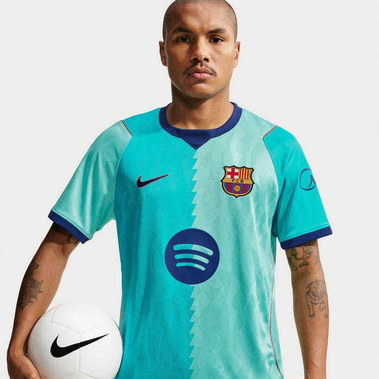 Nike Nike FC Barcelona 26-27 3RD Teamtrikot Herren - green frost-green frost-loyal blue - 3 | SportScheck