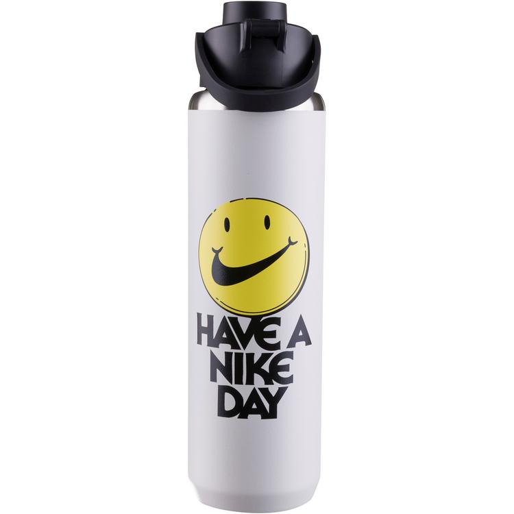 Nike Nike SS Recharge Chug Trinkflasche - summit white-black-yellow pulse - 0 | SportScheck