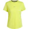 Nike SWIFT Funktionstank Damen - lemon venom-white-reflective silv