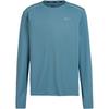 Nike MILER Laufshirt Herren - smokey blue-reflective silv