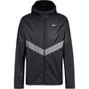 Nike MILER Laufjacke Herren - black-black-reflective silv