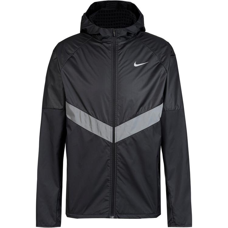 Nike Nike MILER Laufjacke Herren - black-black-reflective silv - 0 | SportScheck