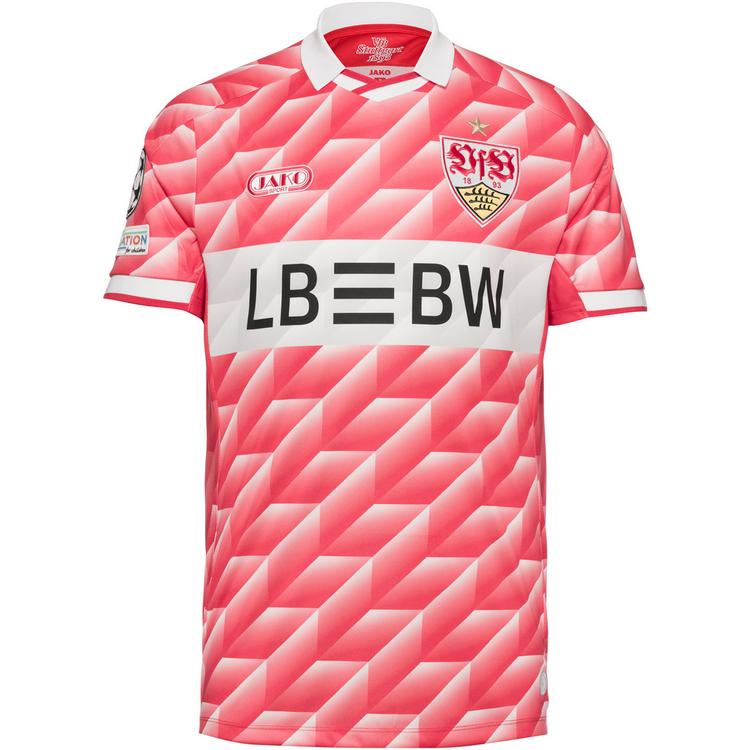 JAKO JAKO VfB Stuttgart 26-27 International Away Teamtrikot Herren - rot-wei&szlig; - 0 | SportScheck