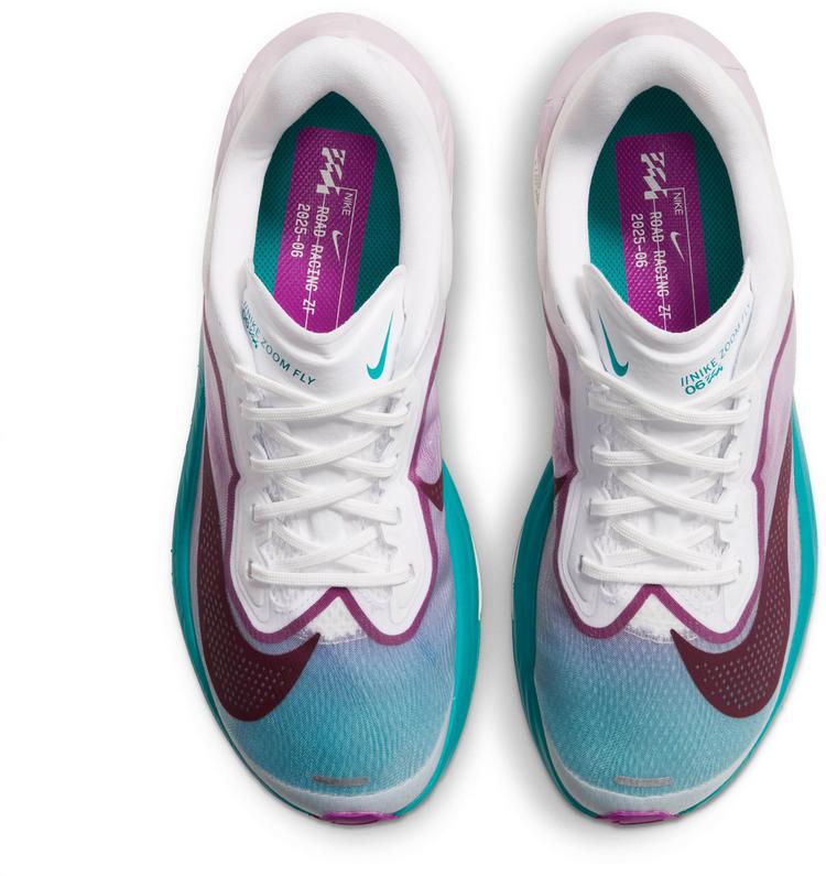 Nike Nike ZOOM FLY 6 Laufschuhe Damen - white-mystic dates-vivid purple-ene - 0 | SportScheck