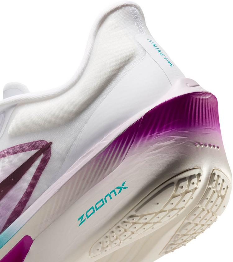 Nike Nike ZOOM FLY 6 Laufschuhe Damen - white-mystic dates-vivid purple-ene - 5 | SportScheck