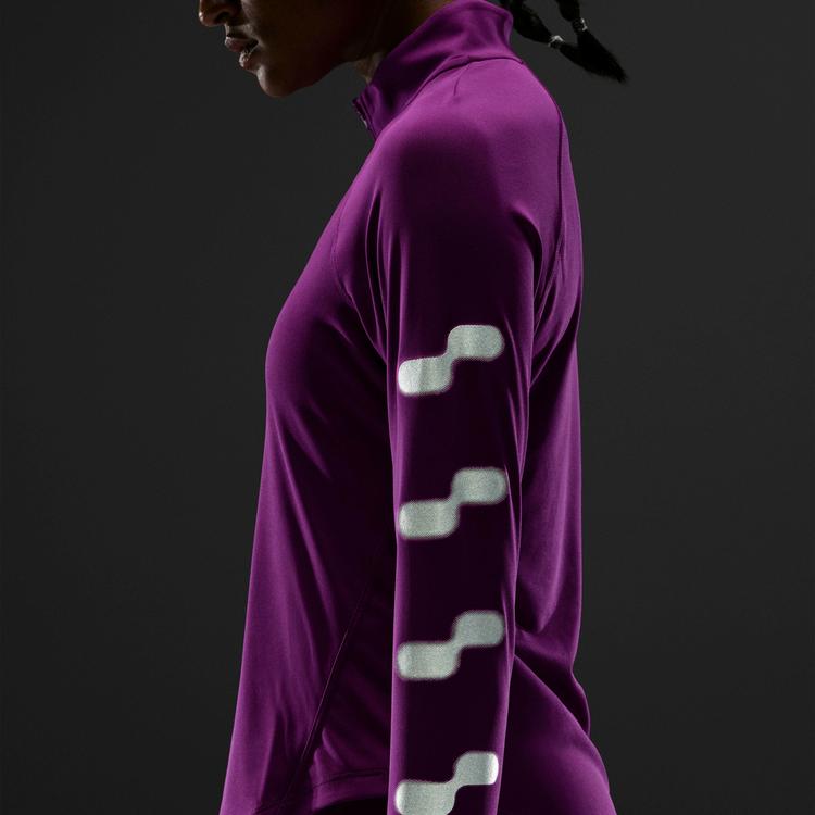 Nike Nike TEMPO FLASH Funktionsshirt Damen - bold berry-reflective silv - 5 | SportScheck
