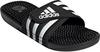 adidas ADISSAGE Badelatschen - core black-ftw whit-core black