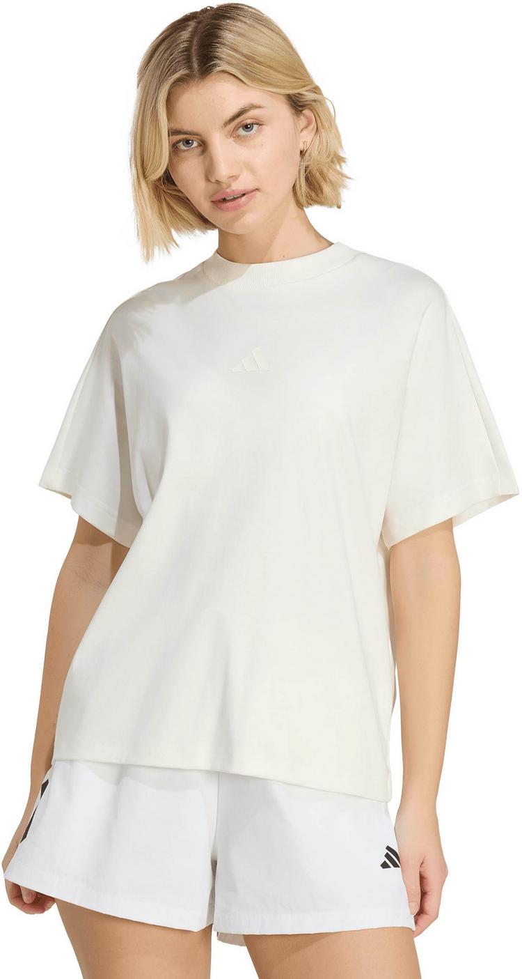 adidas adidas Soft Lux T-Shirt Damen - offwhite - 0 | SportScheck
